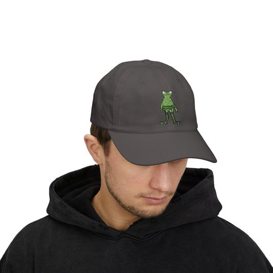 Funny Frog Dad Cap - Casual Adjustable Hat for Outdoor Lovers