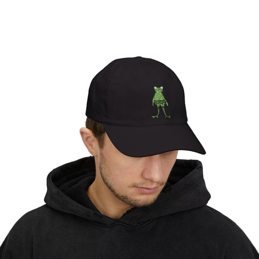 Funny Frog Dad Cap - Casual Adjustable Hat for Outdoor Lovers